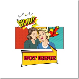 WOW HOT ISSUE Posters and Art